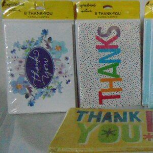 bundle of thank you cards NEW
